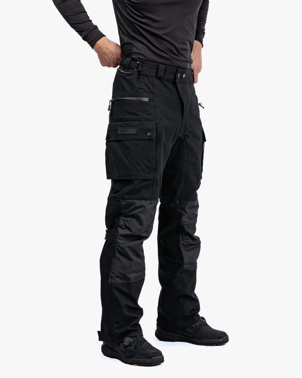 Muramasa Black Waterproof Motorcycle Trousers