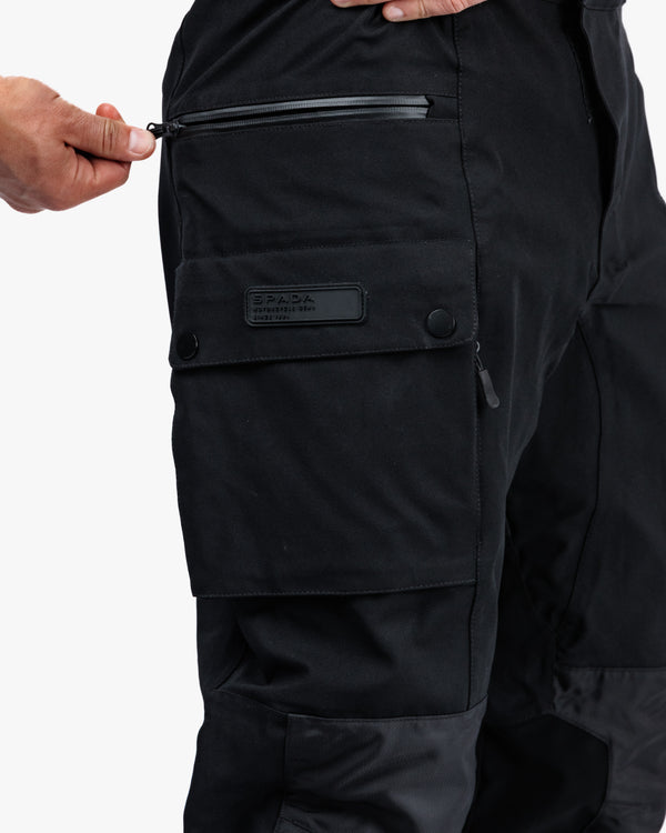 Muramasa Black Waterproof Motorcycle Trousers