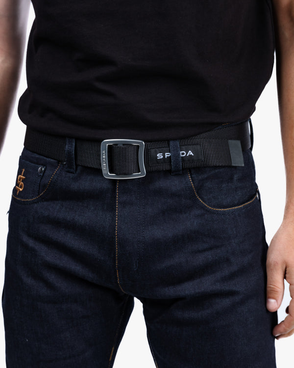 Ronin Mens Raw Indigo Motorcycle Jeans