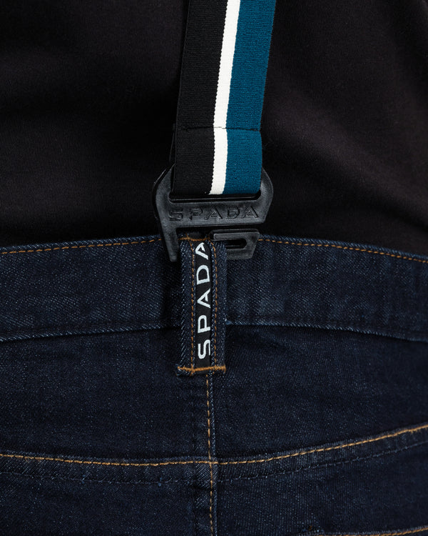 Kaiken Signature Blue Stripe Braces