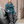 Blade Coral Blue Zip Up Unisex Motorcycle Hoodie - Grace Webb Edit