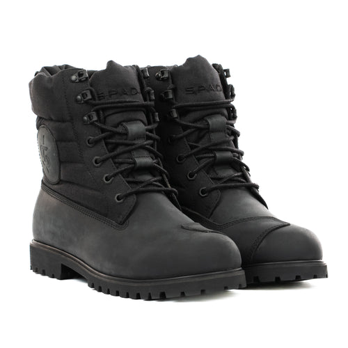 Blackstrike Black Motorcycle Boots