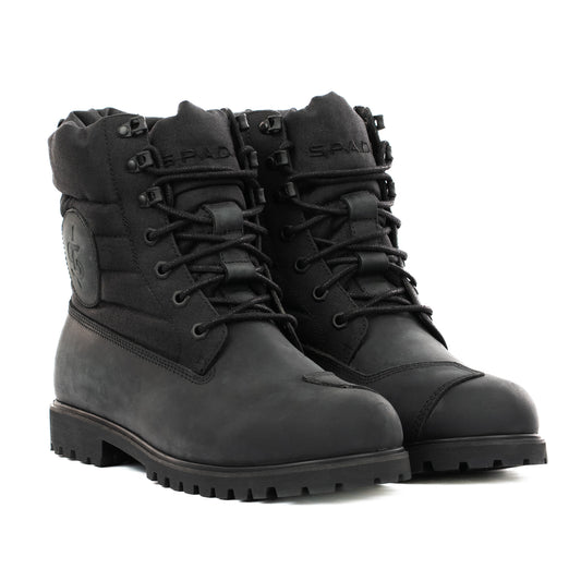 Blackstrike Black Motorcycle Boots