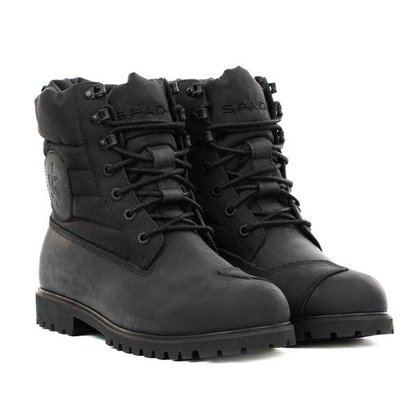 Blackstrike Black Motorcycle Boots