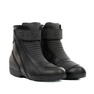 Black waterproof motorcycle boots - Spada Icon Rev.2