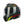 black yellow and red motorbike helmet with clear visor
