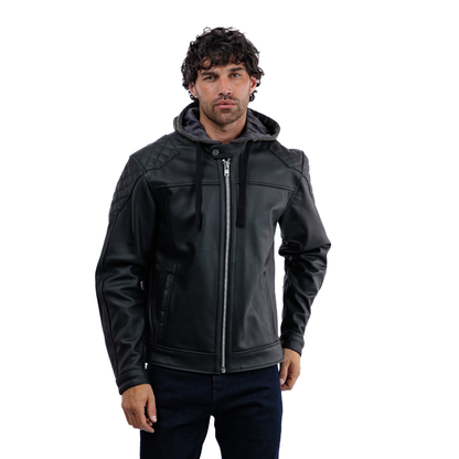 Lambert Rev.2 Leather Motorcycle Jacket
