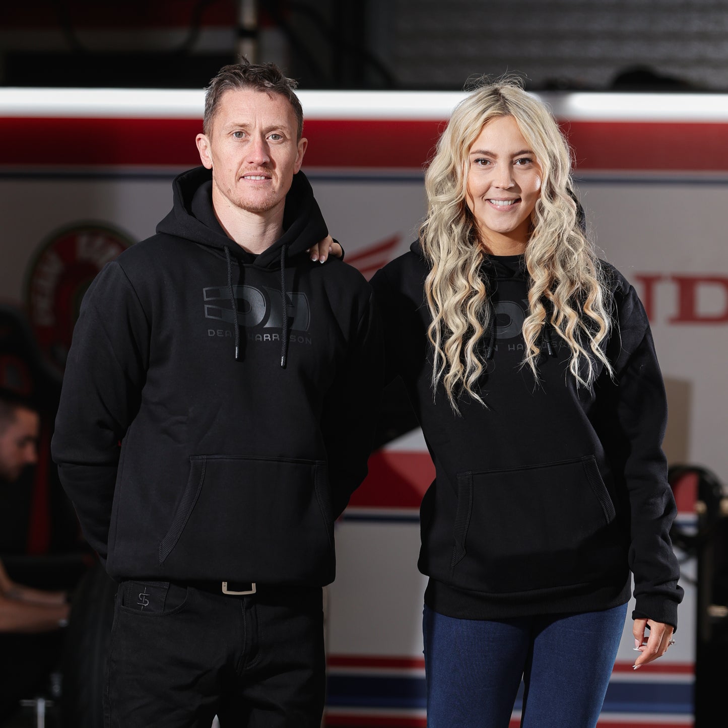 Dean Harrison DH1 Black Hoodie