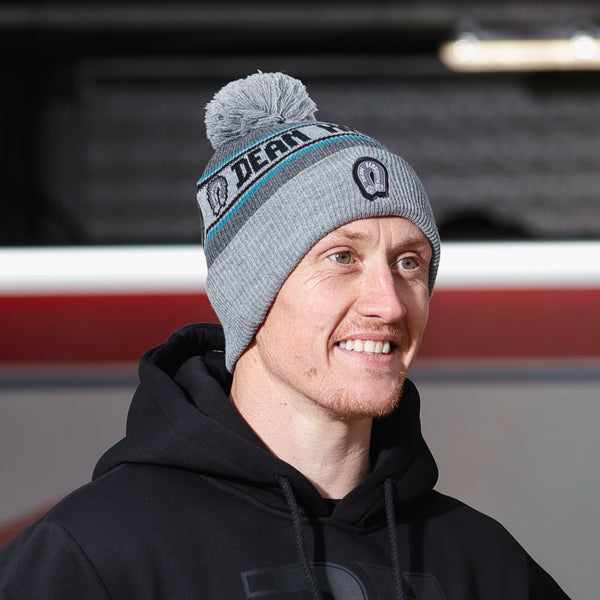 Dean Harrison Grey Marl Beanie Hat