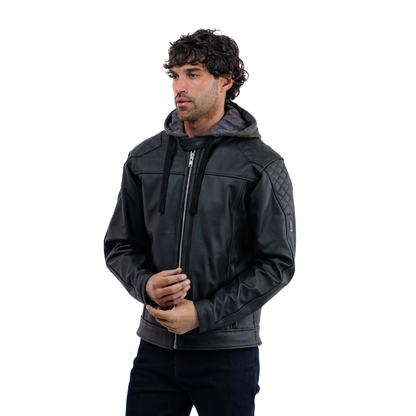 Lambert Rev.2 Leather Motorcycle Jacket