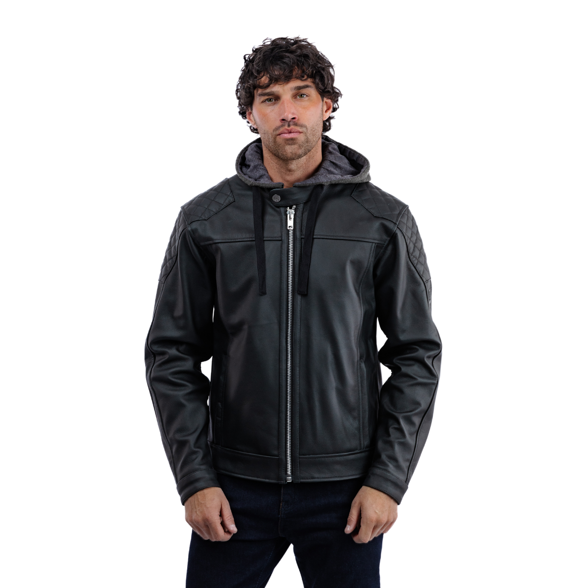 Lambert Rev.2 Leather Motorcycle Jacket
