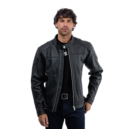 Lambert Rev.2 Leather Motorcycle Jacket