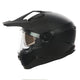 Nitride Matt Black Full Face Adventure Motorbike Helmet