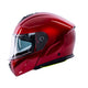 Orion 2 Cardinal Red Flip Up Motorbike Helmet