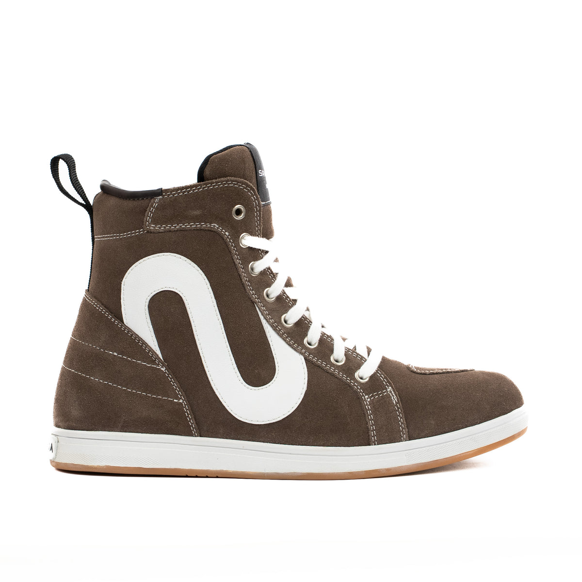 Strider S Walnut Brown Motorcycle Trainers – CE Level 1 Waterproof ...