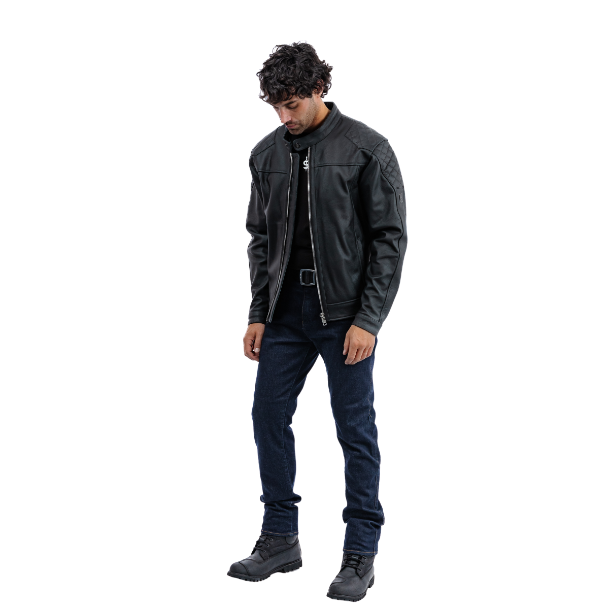 Lambert Rev.2 Leather Motorcycle Jacket