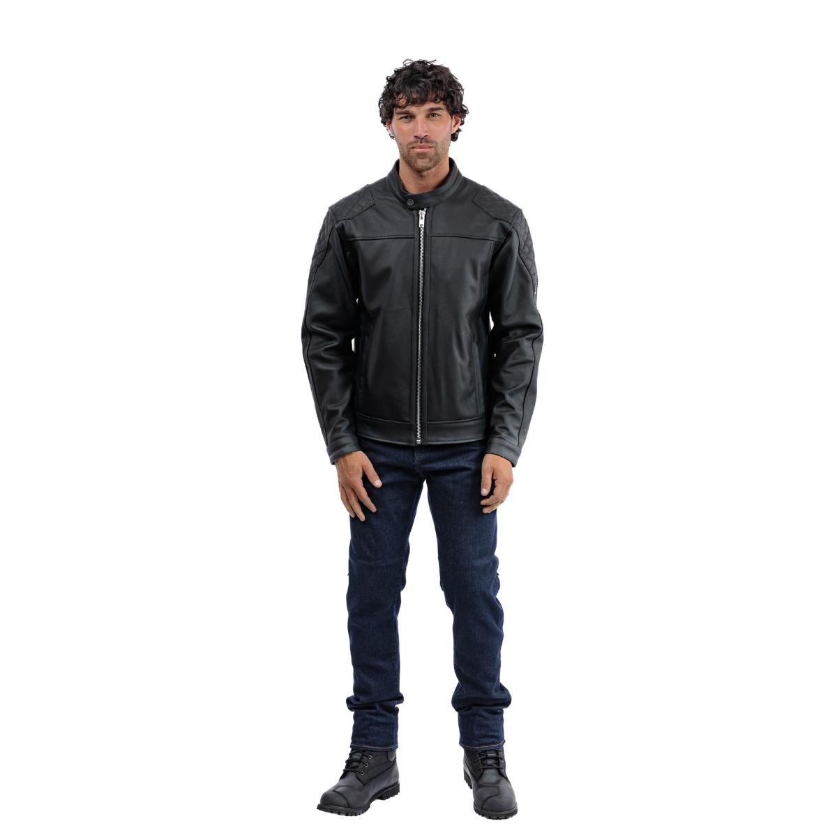 Lambert Rev.2 Leather Motorcycle Jacket