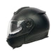Bastion Matt Black Flip Up Motorbike Helmet