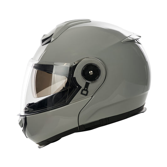 Bastion Nardo Grey Flip Up Motorbike Helmet