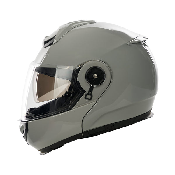 Bastion Nardo Grey Flip Up Motorbike Helmet