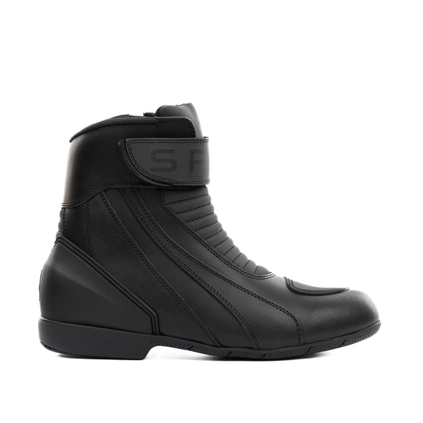 Black waterproof motorcycle boots - Spada Icon Rev.2