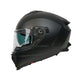 SP18 Matt Black Full Face Motorbike Helmet