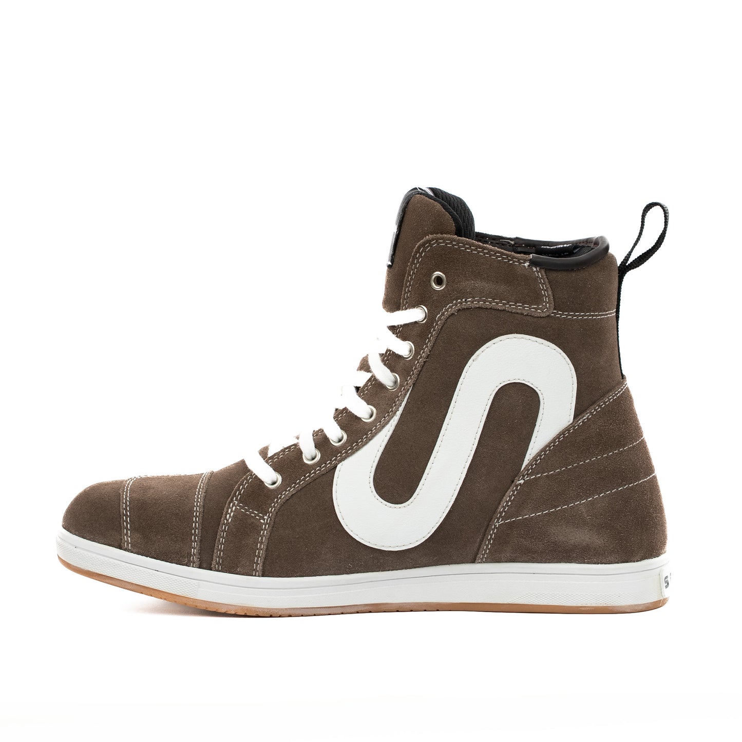 Strider S Waterproof Walnut Brown Motorcycle Trainers