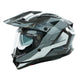 Trailhawk Raptor Black & Grey Adventure Motorbike Helmet