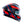 Blade Sabre Black, Blue & Red Full Face Motorbike Helmet