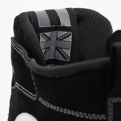 Strider S Black & White Motorcycle Trainers