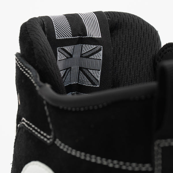 Strider S Black & White Motorcycle Trainers