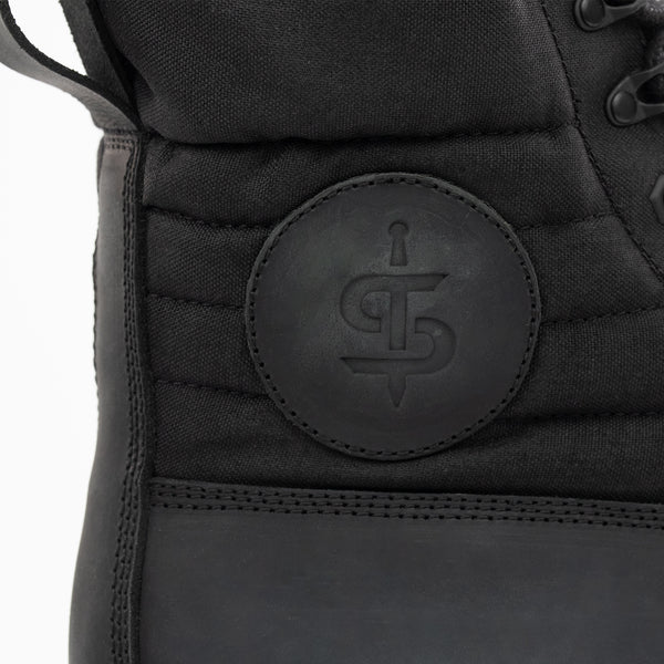 Blackstrike Black Motorcycle Boots