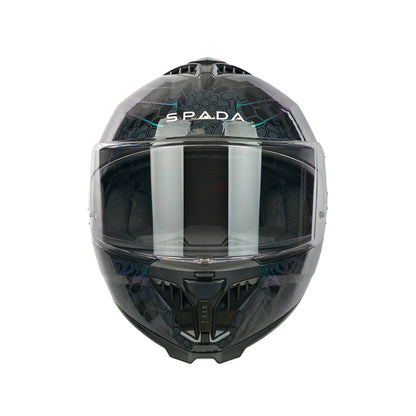 SP18 Dark Chameleon Full Face Motorbike Helmet