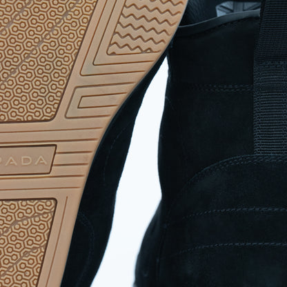 Strider S Waterproof Stealth Black Motorcycle Trainers