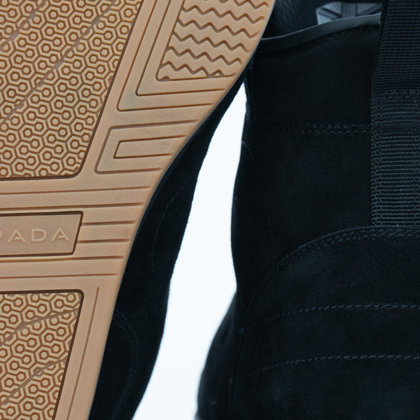 Strider S Waterproof Stealth Black Motorcycle Trainers