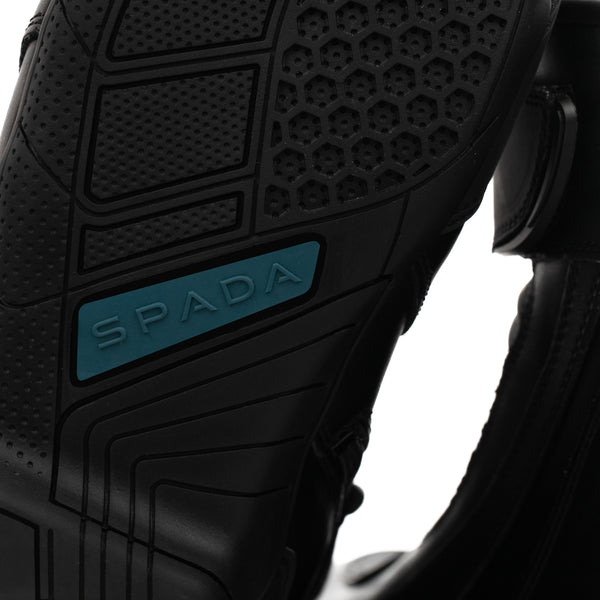 Black waterproof motorcycle boots - Spada Icon Rev.2
