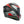 Black, gray, and red Spada motorcycle helmet on a white background