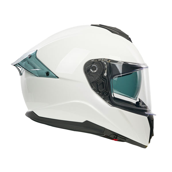 Blade White Full Face Motorbike Helmet