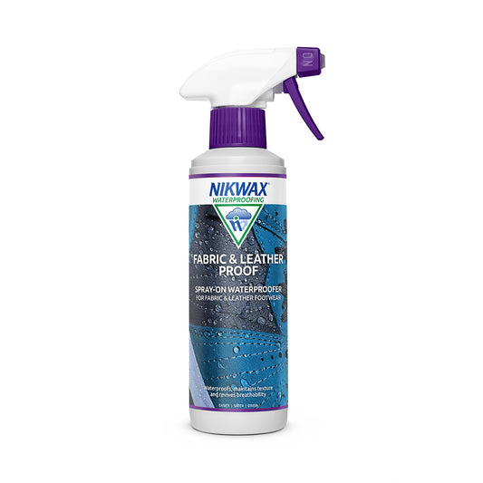 Nikwax Fabric & Leather Proof Spray 300ml Single