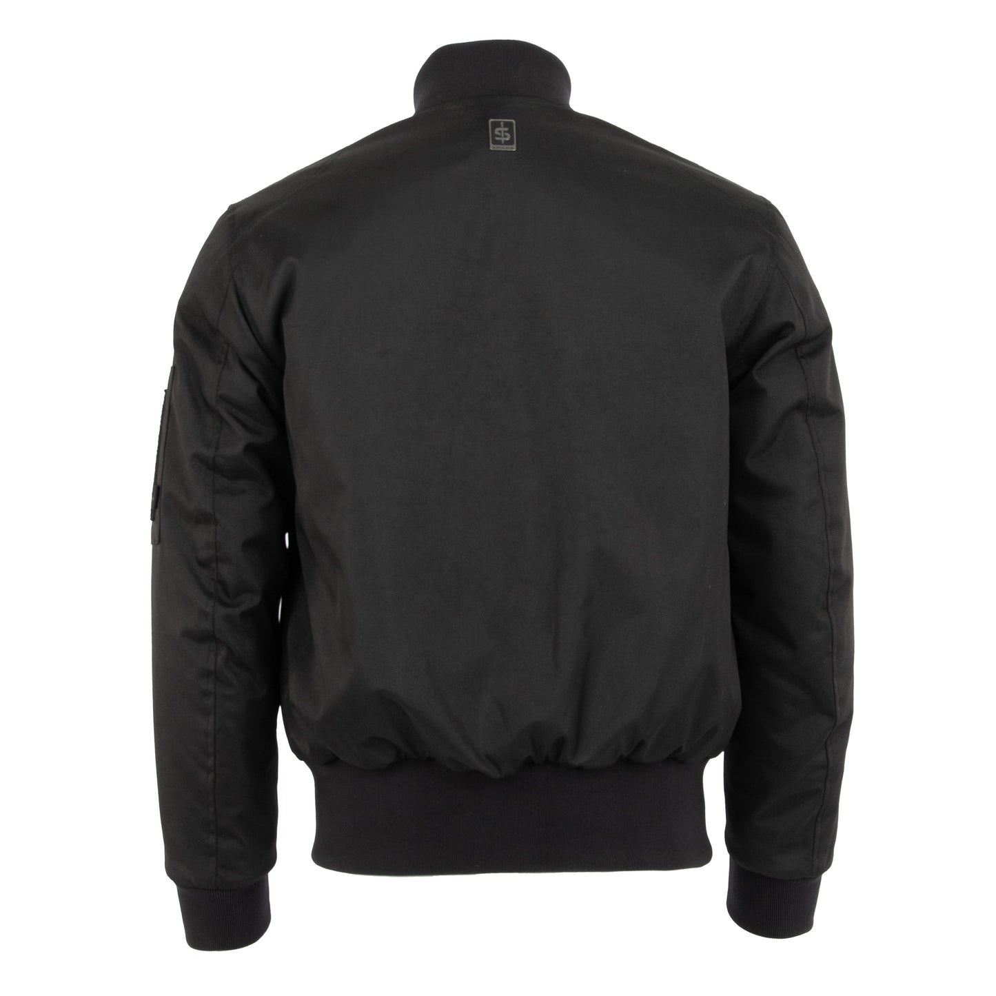 Airforce MA1 Black Motorcycle Bomber Jacket