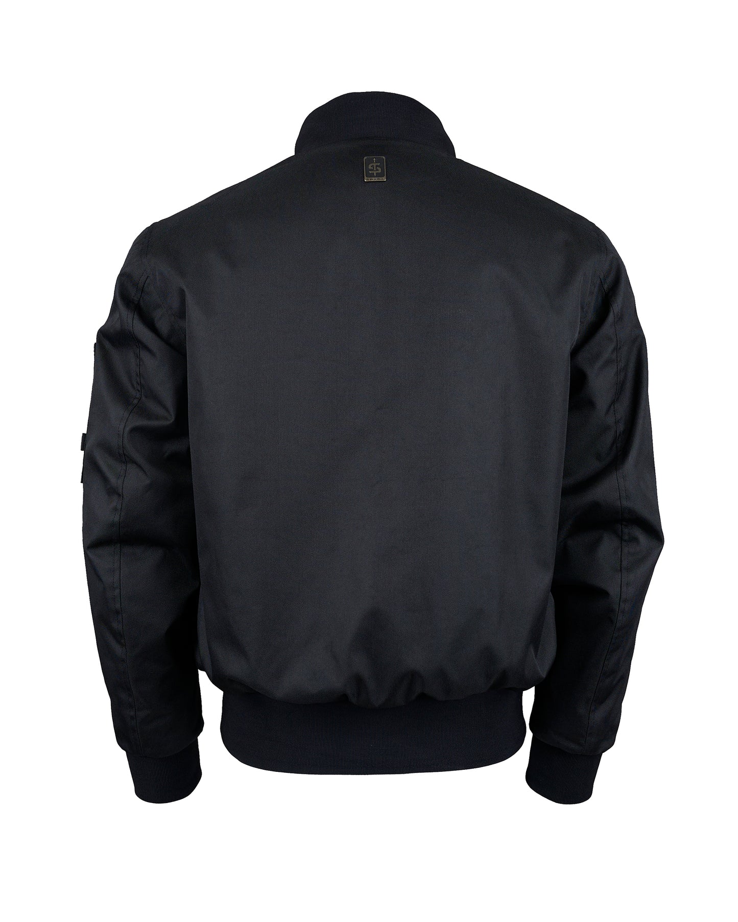Motorcycle MA1 Bomber Jacket Airforce Black – CE Level A Certified