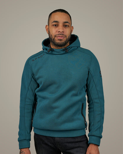 Blade Coral Blue Unisex Motorcycle Hoodie