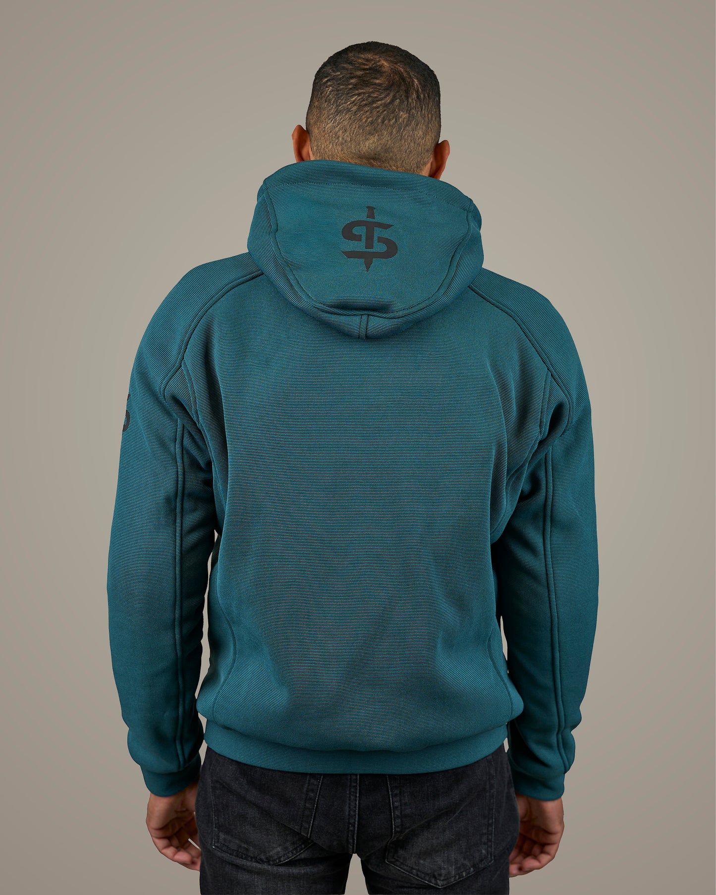 Blade Coral Blue Unisex Motorcycle Hoodie