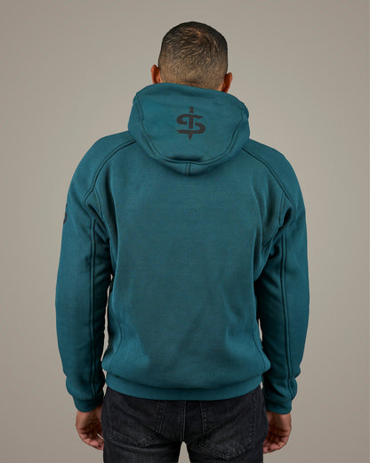 Blade Coral Blue Unisex Motorcycle Hoodie