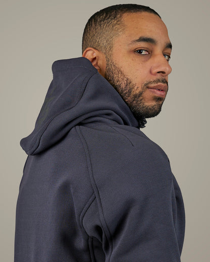 Blade Grey Turbulence Unisex Motorcycle Hoodie