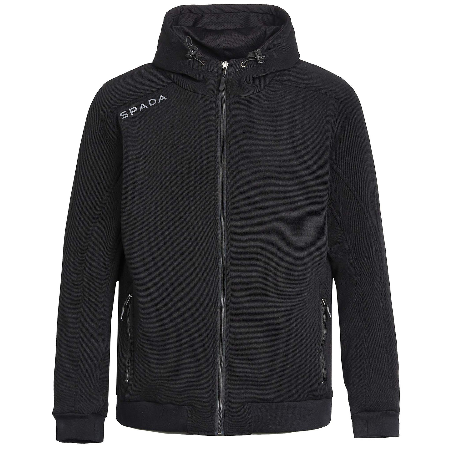 Blade Black Zip Up Unisex Motorcycle Hoodie