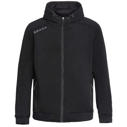 Blade Black Zip Up Unisex Motorcycle Hoodie