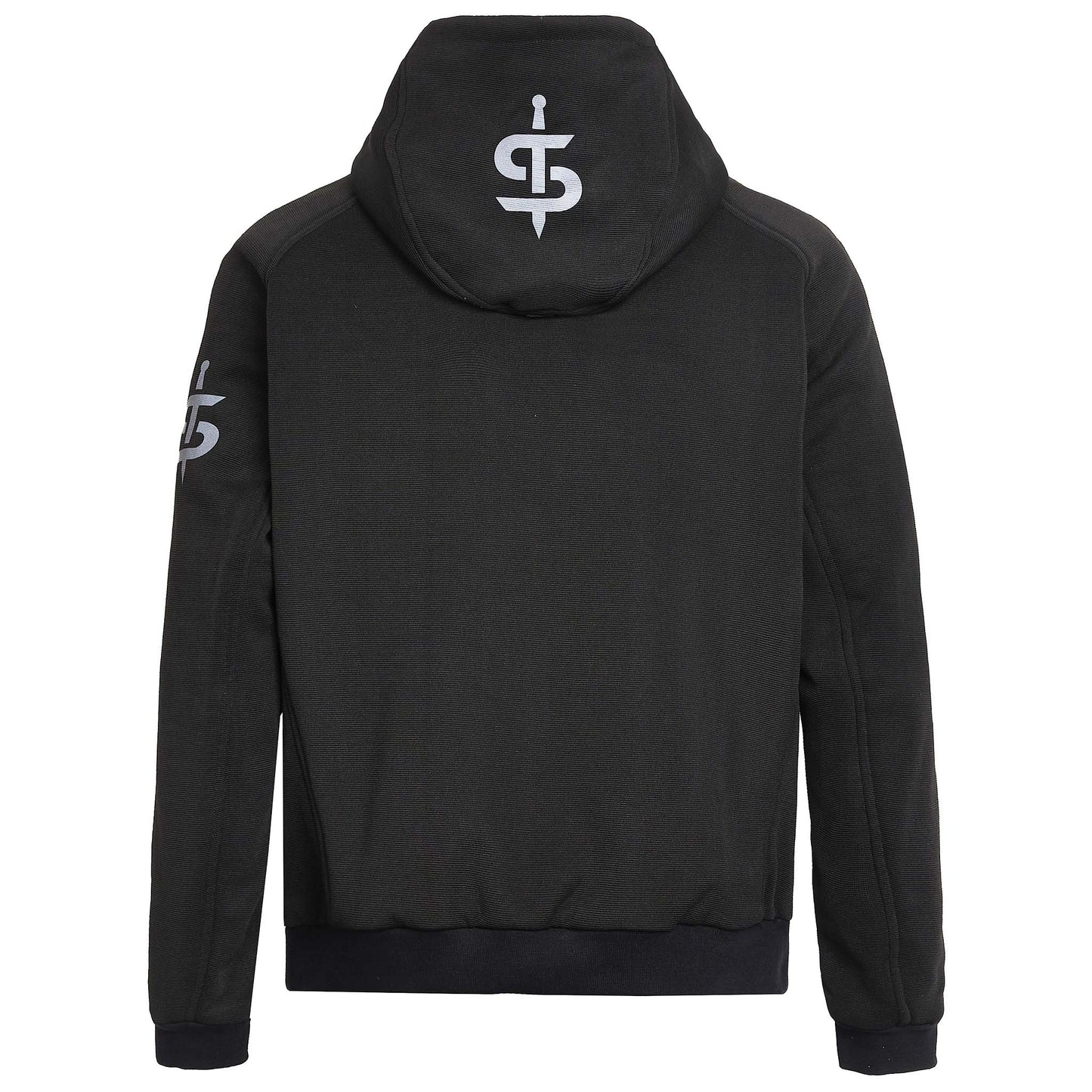 Blade Black Zip Up Unisex Motorcycle Hoodie