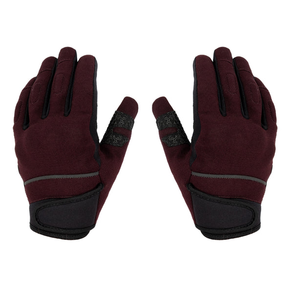 Blade Port Red Motorcycle Gloves