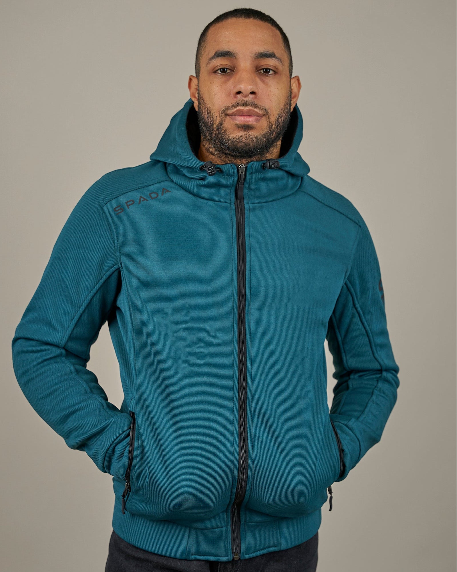 Blade Coral Zip‑Up Motorcycle Hoodie – CE Armoured | Spada – Spada